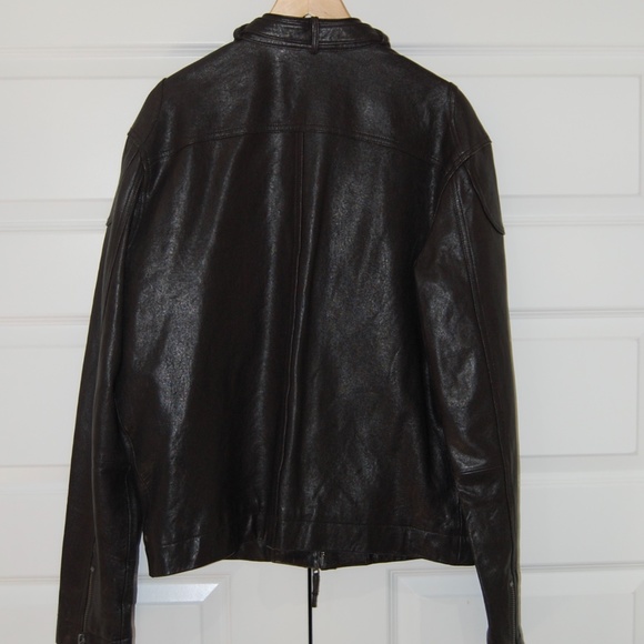 True Religion Leather Jacket size XL - Picture 2 of 10